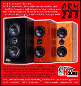 ARM 265 Active Reference Monitor Square Ad