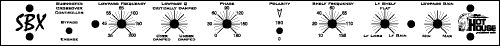 SBX Subwoofer Crossover/Controller
